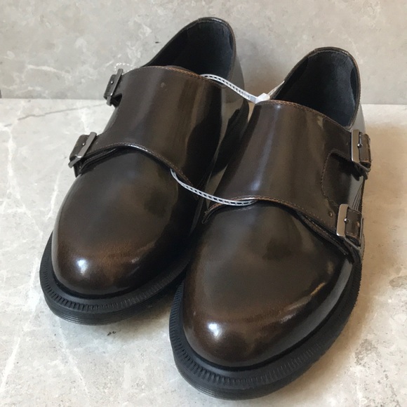 dr martens pandora double monk strap